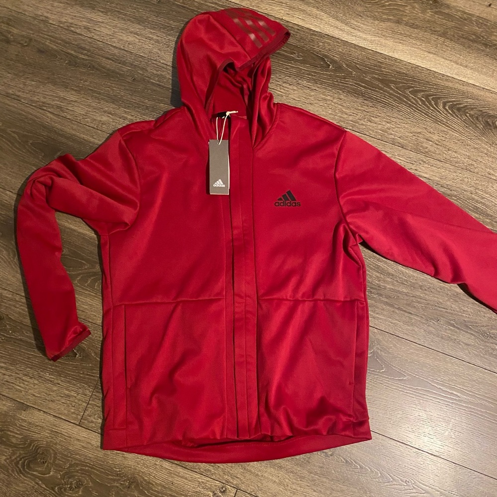 Adidas Zip Up Sweater